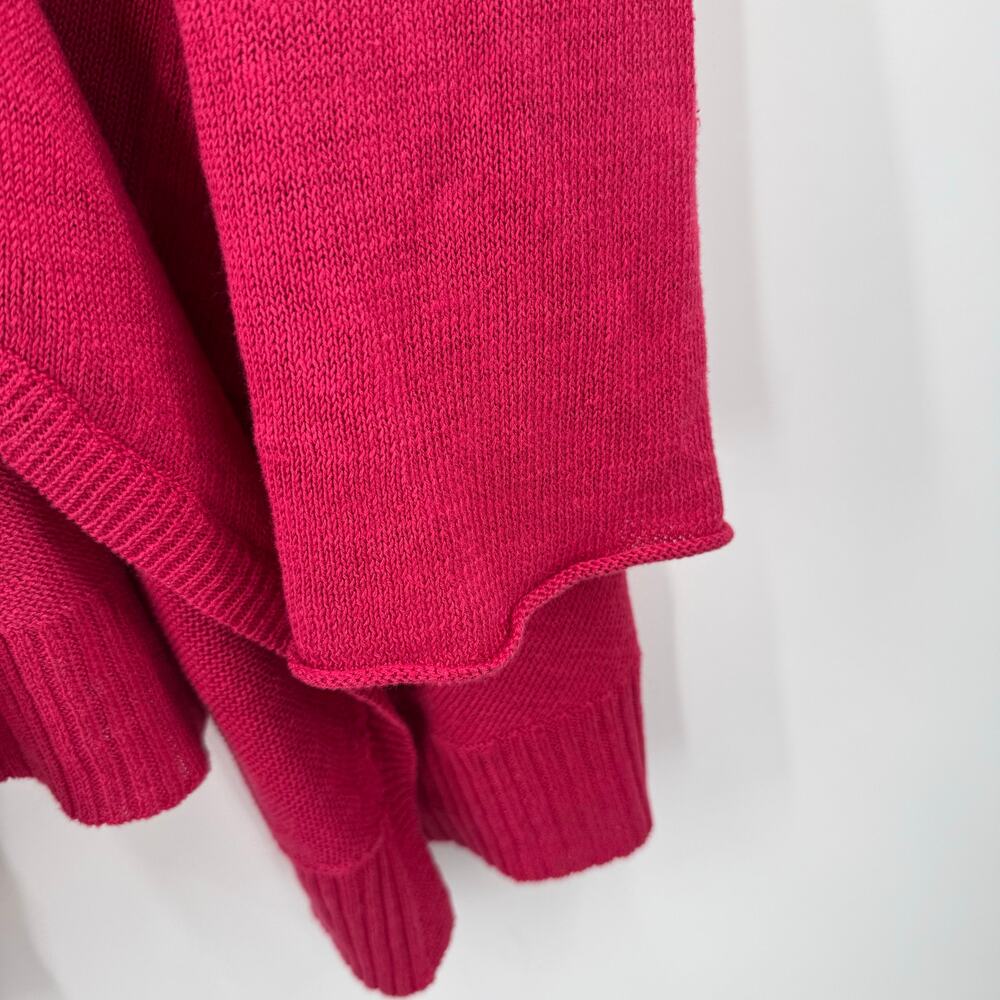 Eileen Fisher Cardigan Women's 1X NEW 100% linen knit cascade plus curvy NWOT - Picture 8 of 15